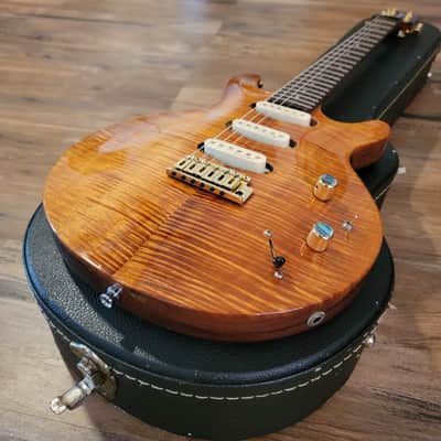 Hamer USA Mirage Electric Guitar 1995 Flamed Koa W/OHSC Kinman Pickups image 5