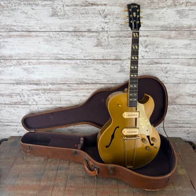 ONE OWNER Gibson ES-295 1952 - Gold w/ OHSC! image 15