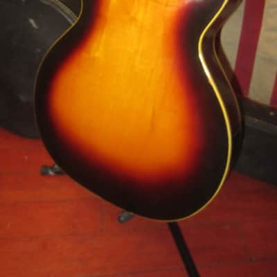 1967 Guild CE-100 Hollowbody Electric Sunburst w/ Original Case image 6