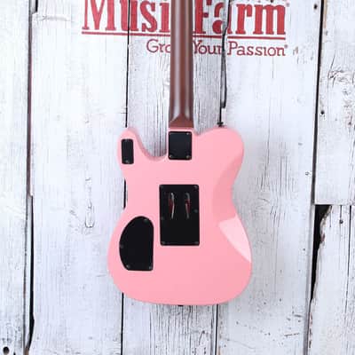 Dean NV24 NashVegas Select Floyd Roasted Maple Electric Guitar Shell Pink image 6
