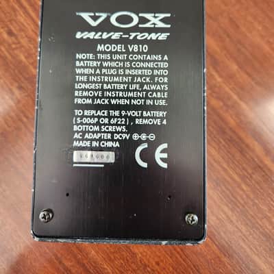 Rare Analogman-Modded Vox Valve-Tone V810.  Silver Mod (TS9, Tube Screamer) + Green LED image 8