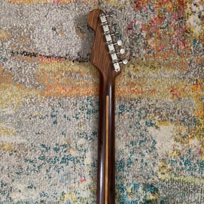Schecter USA Rosewood neck mint green strat - Dallas-era 80s vintage stratocaster image 5