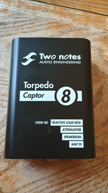 Two Notes Torpedo Captor Loadbox/Attenuator/DI - 8 Ohm image 1