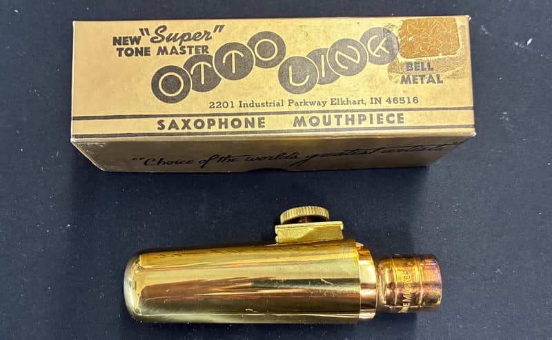 Otto Link 24k Gold Plated Metal Tenor Saxophone Mouthpiece 8 image 1