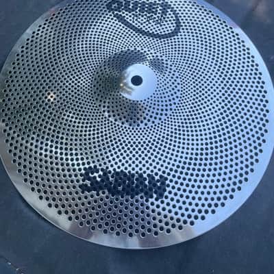 Sabian 13" Quiet Tone Low Volume Hi-Hat Cymbals (Pair) 2018 - Present - Silver image 2