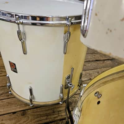 Drum Kit Vintage Premier 1950s With Bongos Project USED! RKPTP230426 image 7