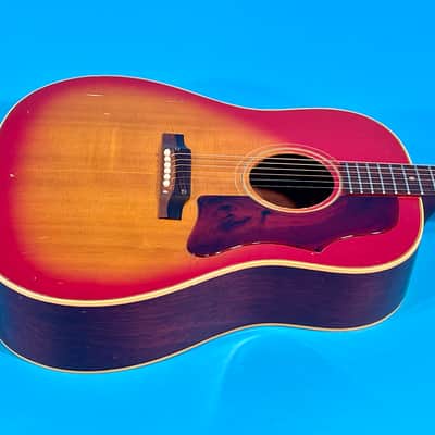 Gibson J-45 1966 - Cherry Sunburst image 4