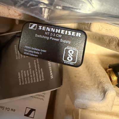 Sennheiser EW 500 G4-935 Handheld Wireless Microphone System with MMD 935 Capsule (AW+-Band: 470-558 MHz) 2010s - Black image 7
