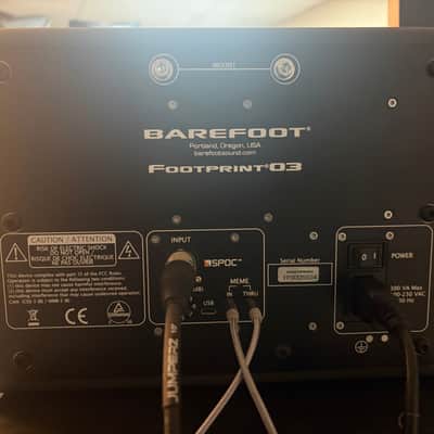 Barefoot Sound Footprint 03 Active Studio Monitor - Pair 2024 - Present - Black image 4