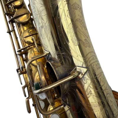 Conn Gold Plated New Wonder 8m C Melody Saxophone w/PORTRAIT EXTRA ENGRAVING image 21