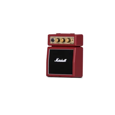 Marshall MS-2R 1-watt Battery-powered Micro Amp - Red image 3