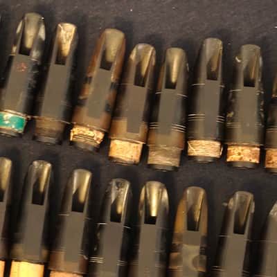 39 Clarinet Mouthpieces Buffet Crampon Low Logo (Chedeville) Rare Good State image 18