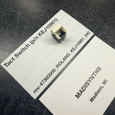 ORIGINAL Roland Replacement Push/Tact Switch (KEJ10901) for Juno-60, JSQ-60, MSQ-100, EP-6060, EP-11, etc