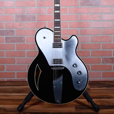 Motor Ave Guitars BelAire Black Top 2021 w/OHSC image 4