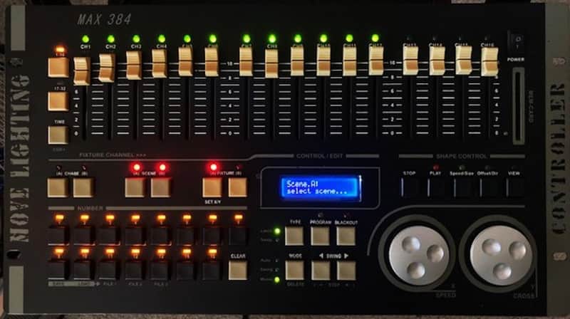 MOVE LIGHTING CONTROLLER MAX 384 - Black image 1