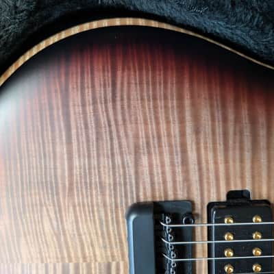 Ernie Ball Music Man Rabea Massaad Signature Sabre 2024 - Present - Vileblood Burst image 8