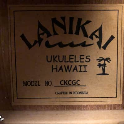 Lanikai CKCGC Concert Ukulele Natural Koa image 12