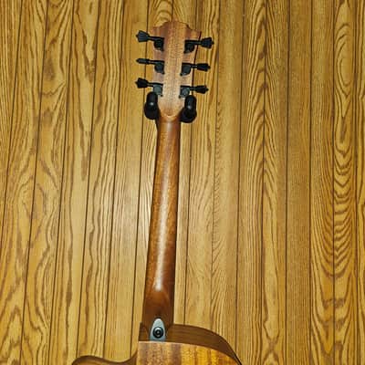 Lag Tramontane T170DCE Cedar Satin Dreadnought Cutaway image 9