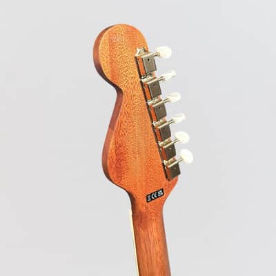 Fender California Vintage King Dreadnought Acoustic Electric Guitar w/ Case - Natural image 9