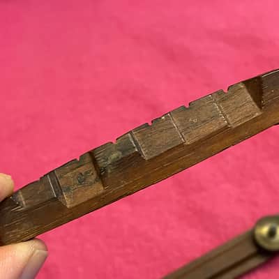 vintage 1954 Gibson rosewood bridge for es 175 L5 Super 400 es 300 125 L5ces L7 150 1956 1957 image 10