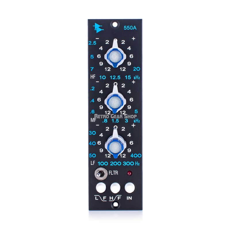 API 550B Equalizer Analog 500 Series EQ Discrete 4 Band Reissue New image 1