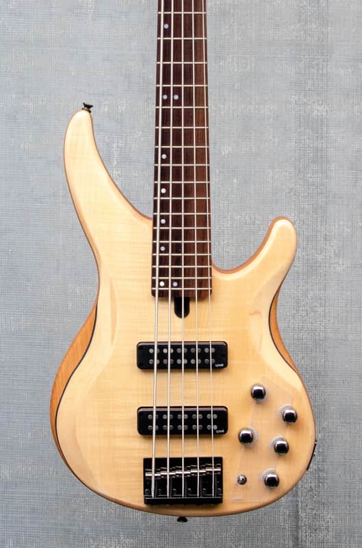 Yamaha TRBX605FM Natural Stain Flamed Maple 5 String image 1
