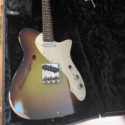 Fender Custom Shop '50s Reissue Telecaster Thinline Journeyman Relic image 1