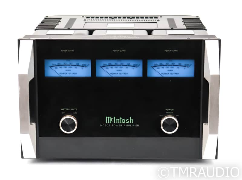 McIntosh MC303 300-Watt 3-Channel Solid State Power Amplifier image 1