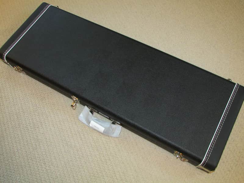 Fender Custom Shop Center Pocket Hard Shell Case Black w/Black Interior NM/M image 1