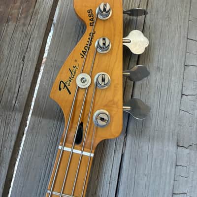 Fender Pawn Shop Series Reverse Jaguar Bass 2013 - Black limited edition electric bass guitar image 4