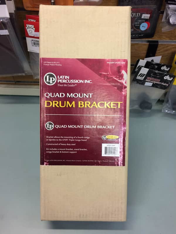 Latin Percussion LP291BR Triple Conga Stand Mount Brackets image 1