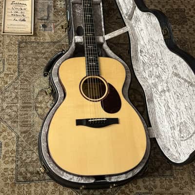 Eastman L-OM-QS Acoustic Guitar w/ Hard Case & Free Pro Setup image 17