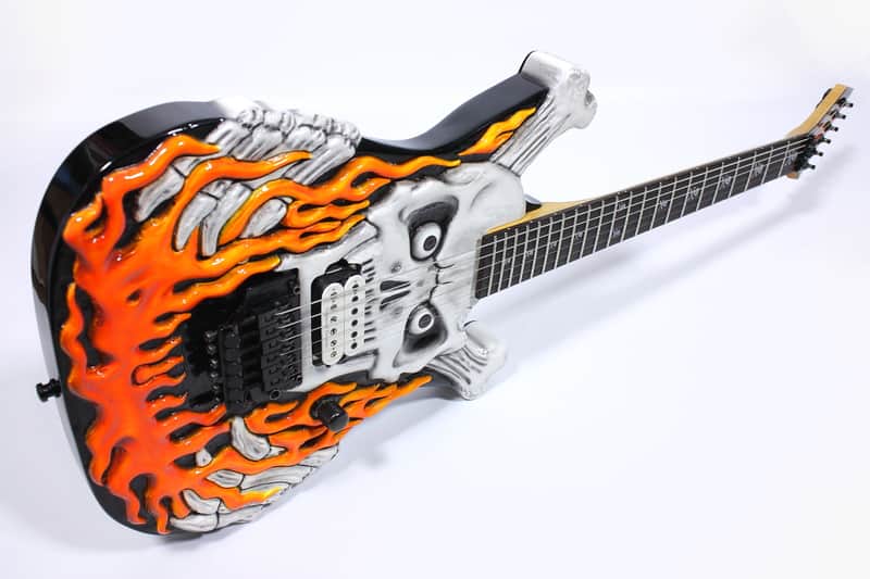 ESP 1992 ESP Skull & Bones limited image 1