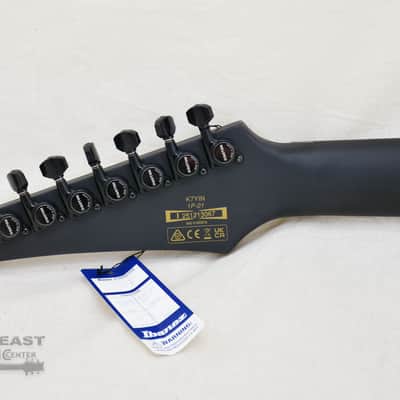 Ibanez K7YIN James "Munky" Schaffer Signature 7 String Matte Black(s/n: 3067) image 11