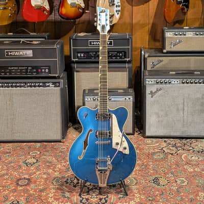 Duesenberg Fullerton Elite Series Semi-Hollow Electric Guitar 2010s - Catalina Blue image 3