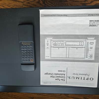 Optimus CD-8300 50+1 CD changer Mid-1990s - Black image 16