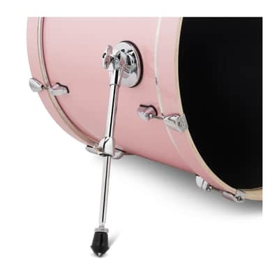 PDP Mainstage 5-Piece Complete Drum Kit with Hardware and Paiste 101 Cymbals (Pale Rose) image 5