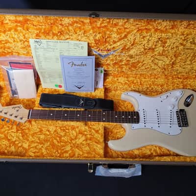 Fender Stratocaster 1961 NAMM SPECIAL ORDER - Olympic White Body and Back of Neck image 1