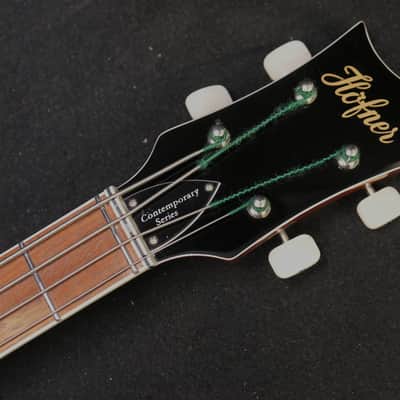 Hofner HCT-500/2-SB Contemporary Series Club Bass Guitar Great Vintage Look in Brown Burst image 4