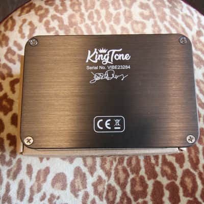 King Tone Guitar Vibe 1968 V2 with Expression Jack 2022 - Present - Silver image 7