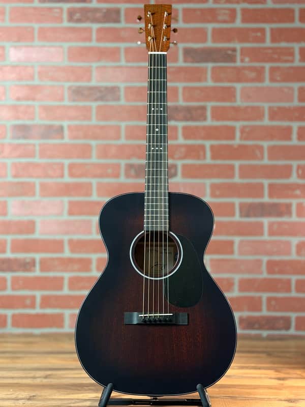 Martin 000JR-E Jeff Tweedy Junior Size Acoustic-Electric Guitar - Tweedy Burst image 1