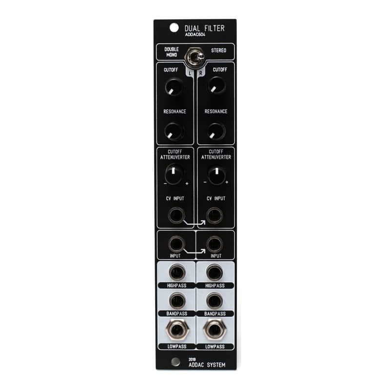 ADDAC 604 Dual Filter Eurorack Module (ADDAC604) image 1
