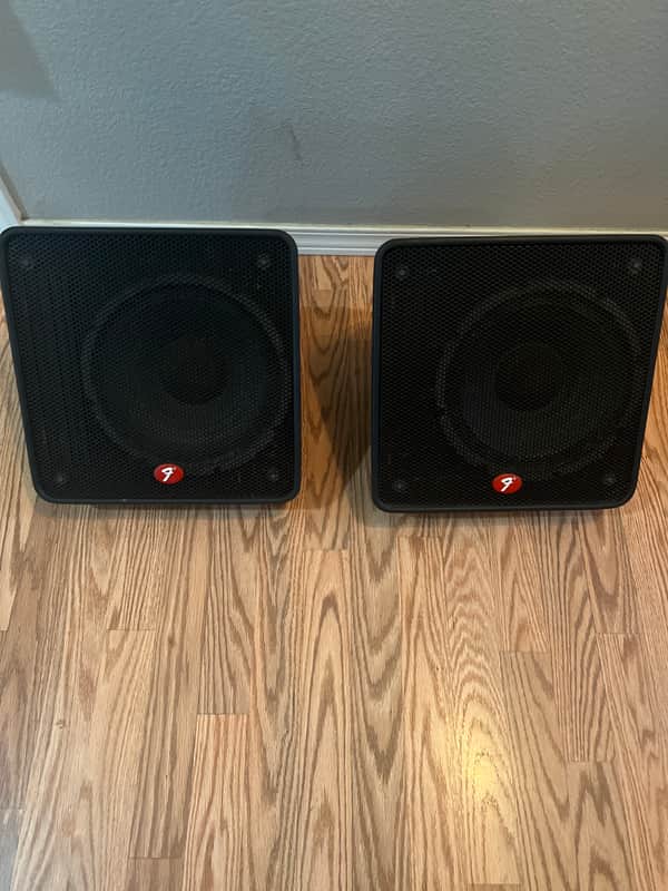 Fender FE1270P 100w Powered Floor Monitor with 10" Woofer image 1