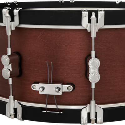 PDP by DW Concept Classic 14" Snare Drum - Blood Shell w/ Ebony Hoops image 5