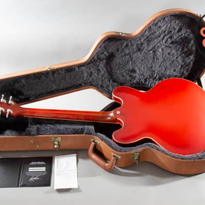 2016 Gibson Memphis ES-335 Satin Cherry w/ OHSC image 6
