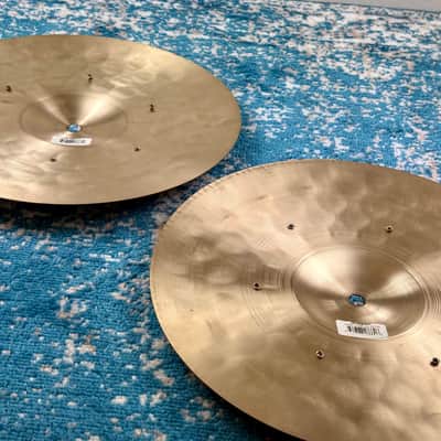 INCREDIBLY CLEAN 13” REMIX JUNGLE Hihats 850g 1066g image 19