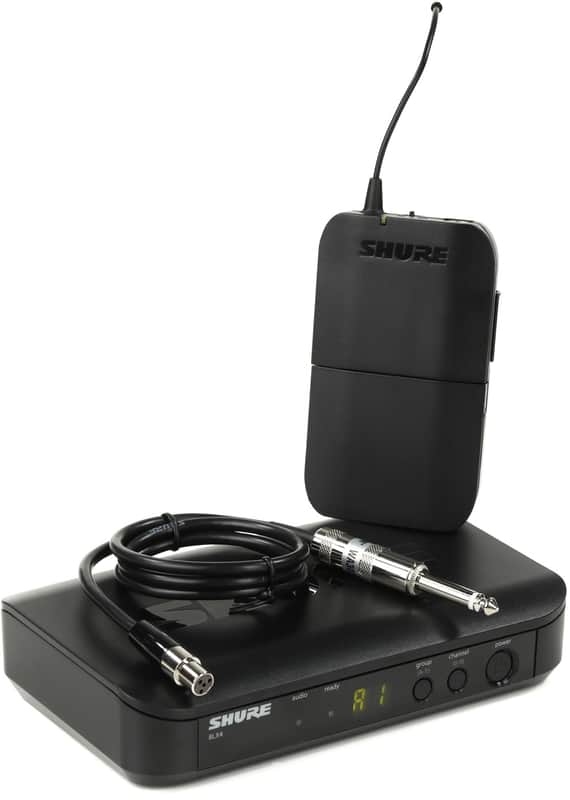 Shure BLX14 Wireless Guitar System - H11 Band image 1