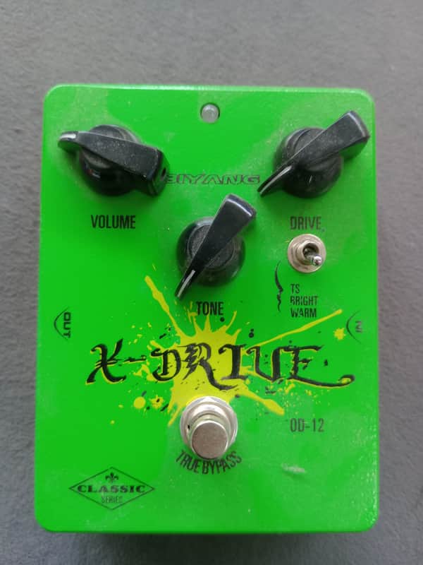 Biyang OD-12 X-Drive Green Guitar Overdrive Pedal *** FREE SHIPPING *** image 1