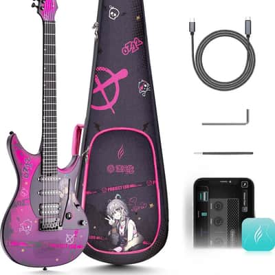 Enya Inspire: Carbon Fiber Super ST Smart Guitar Special Edition Luo Tianyi
