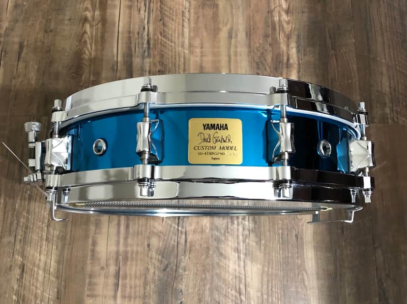 Yamaha David Garibaldi Blue Brass Signature Snare Drum | Reverb